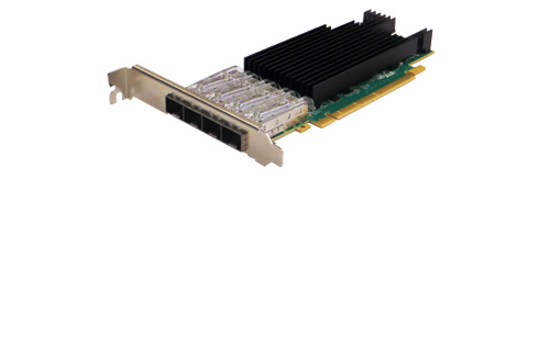 Silicom Ltd. | Quad port Fiber PE31625G4I71L Server Adapter